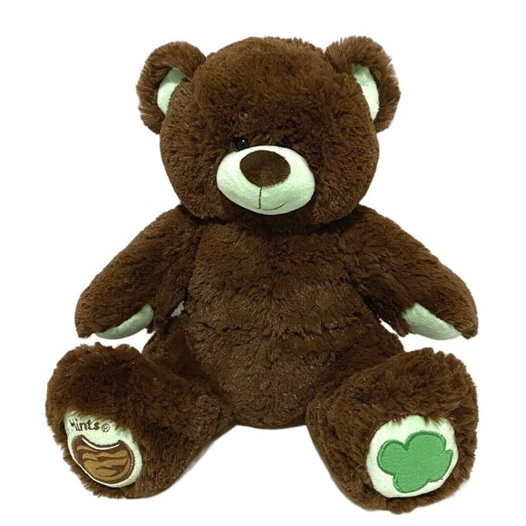 Build a Bear Girl Scouts Thin Mints Teddy 12" Stuffed Animal Cookies Foodie - Picture 2 of 7